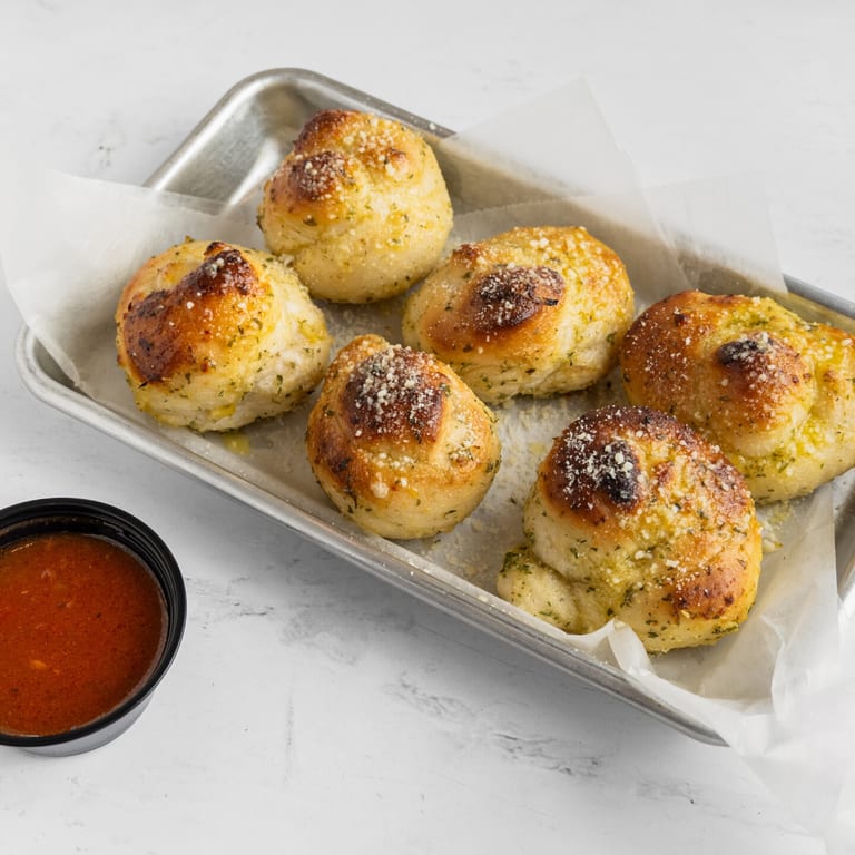 Delicious Garlic Knots Await