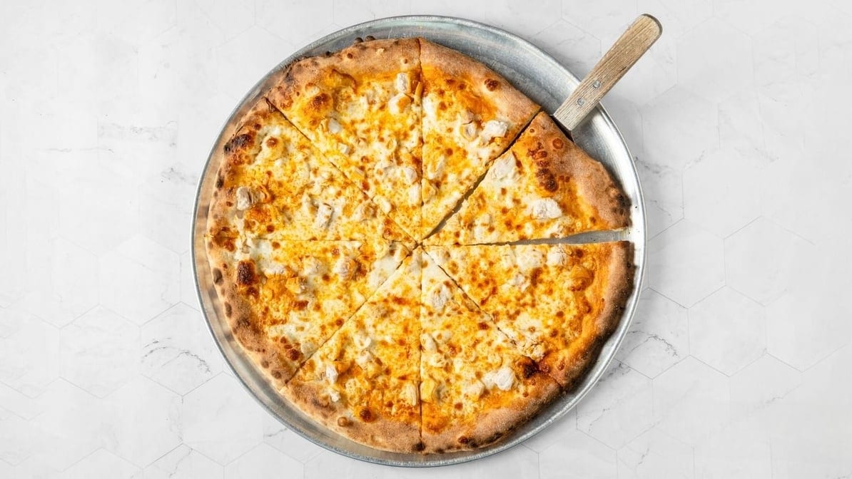 Buffalo Chicken Pizza.